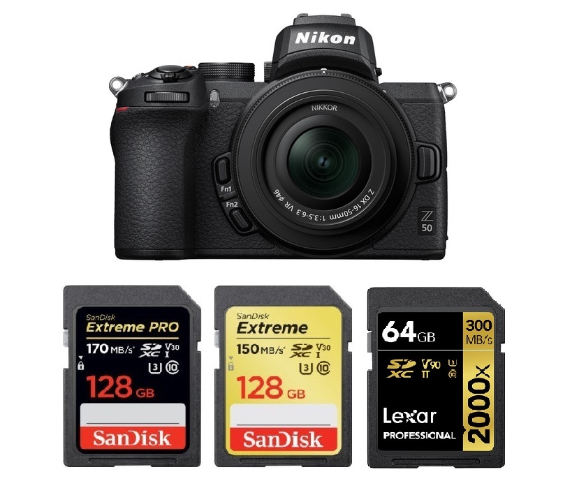 Best Memory Cards for Nikon Z50 | Nikon Camera Rumors